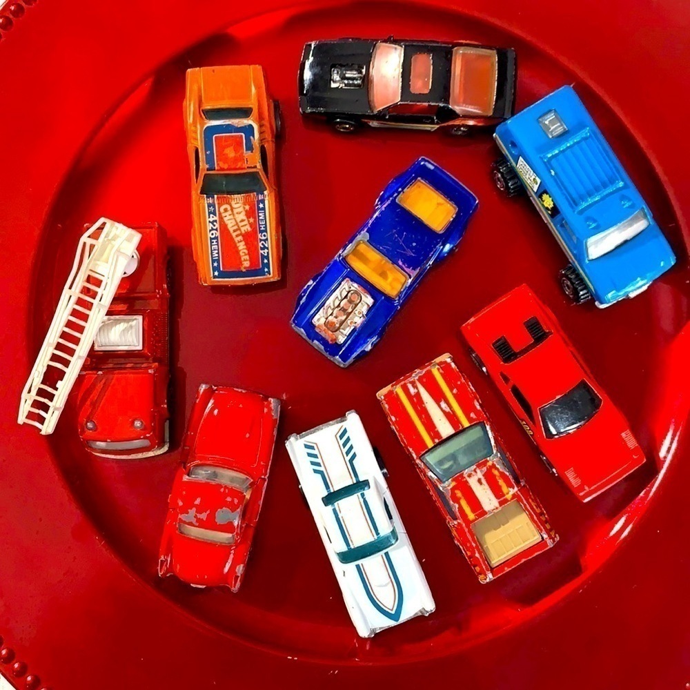 Vintage toys assorted Bundle hot wheels matchbox metal cars